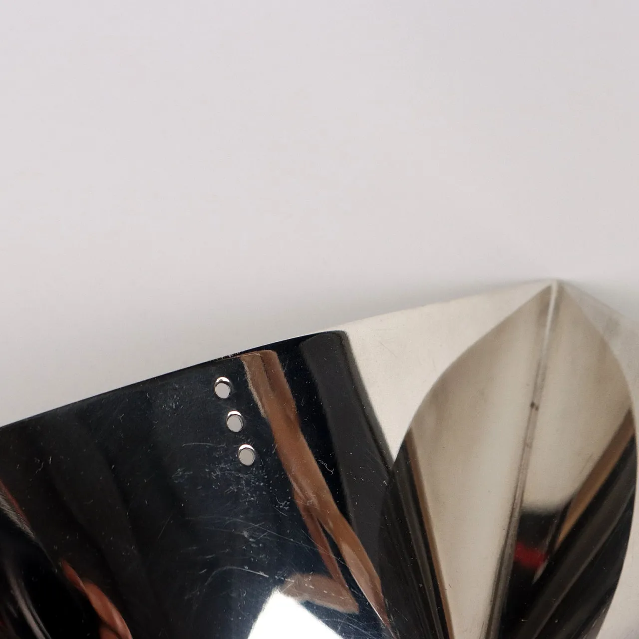 Centrotavola in acciaio inox di Lino Sabattini, anni '70 4