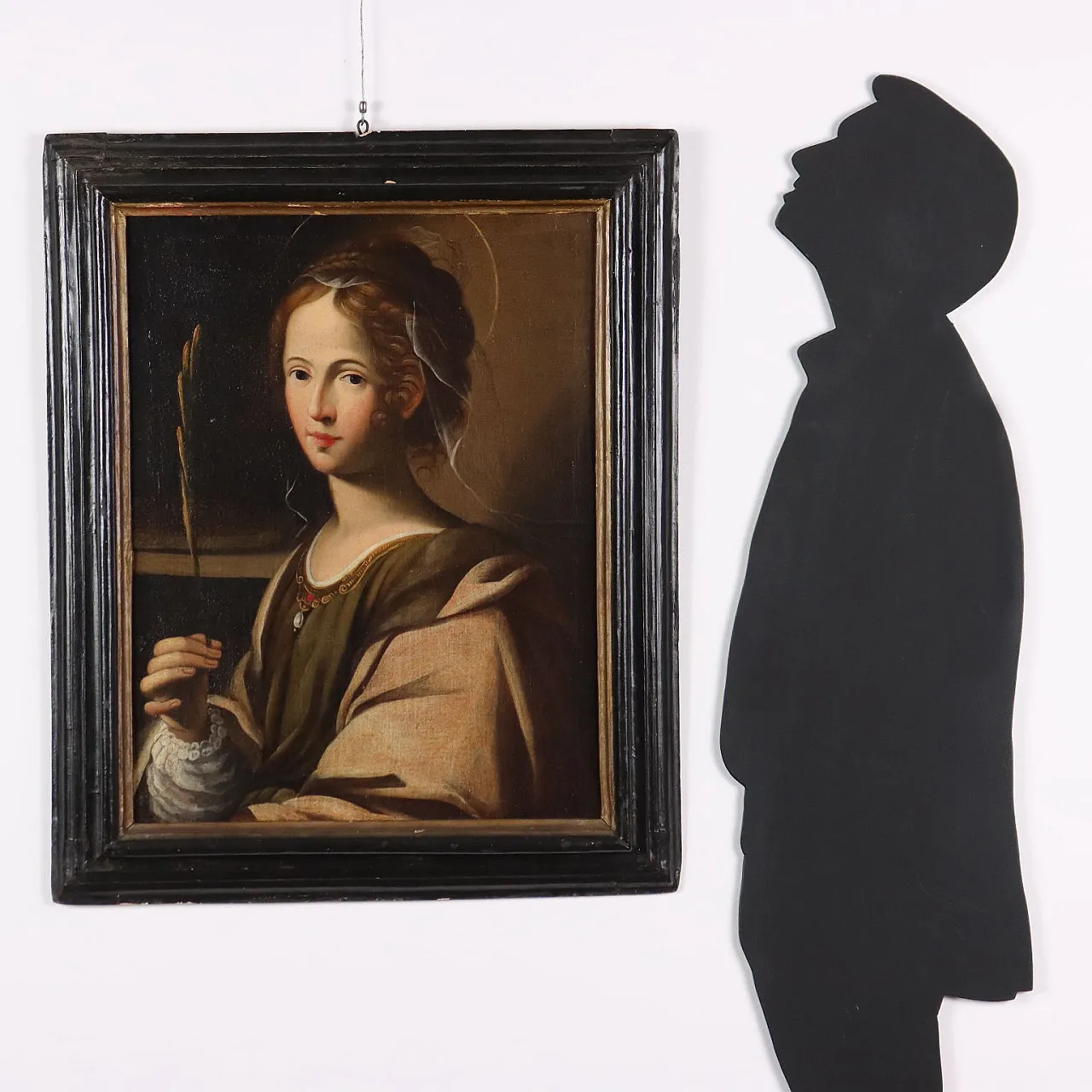 Painting of Saint Martyr, oil on canvas, 17th Century 2