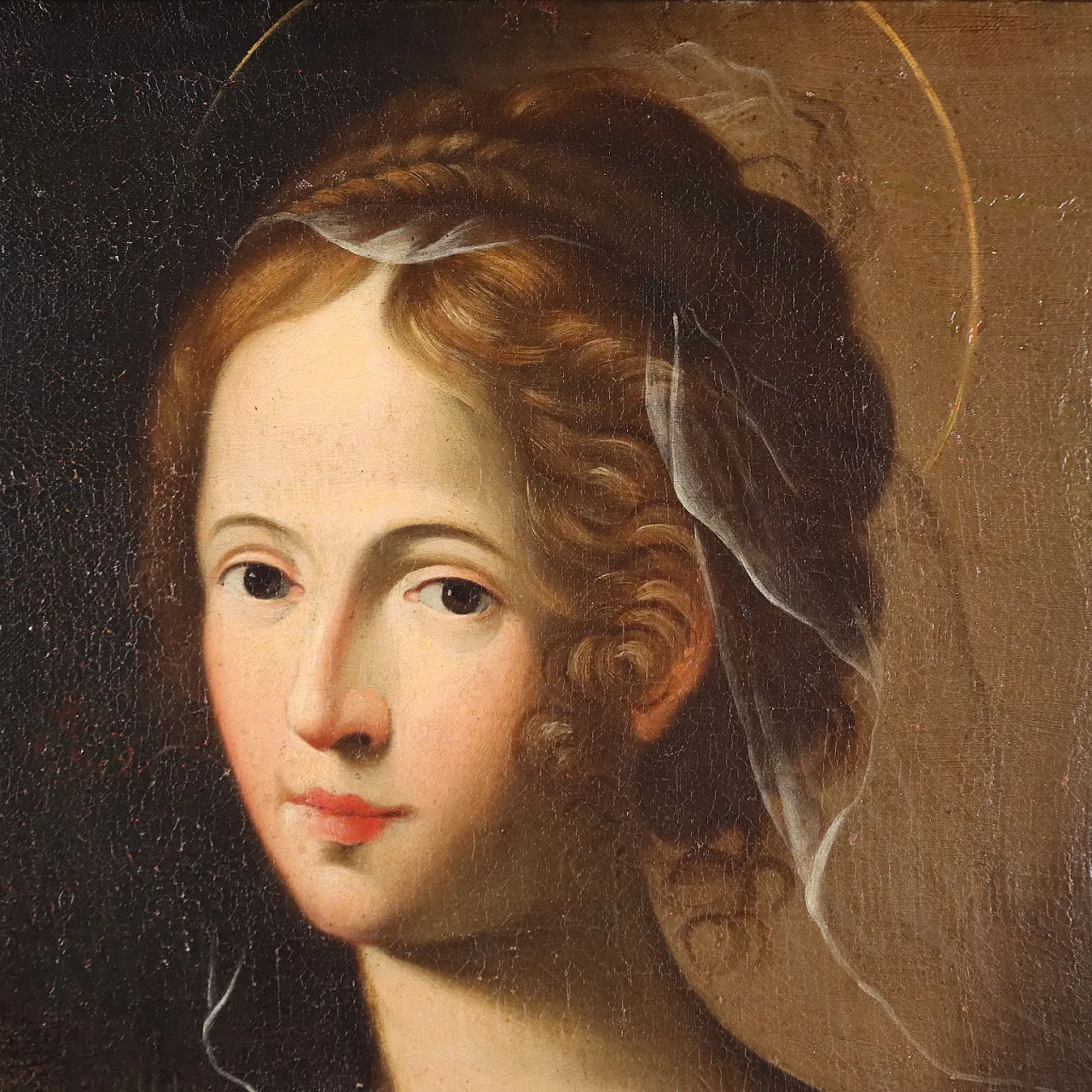 Painting of Saint Martyr, oil on canvas, 17th Century 4