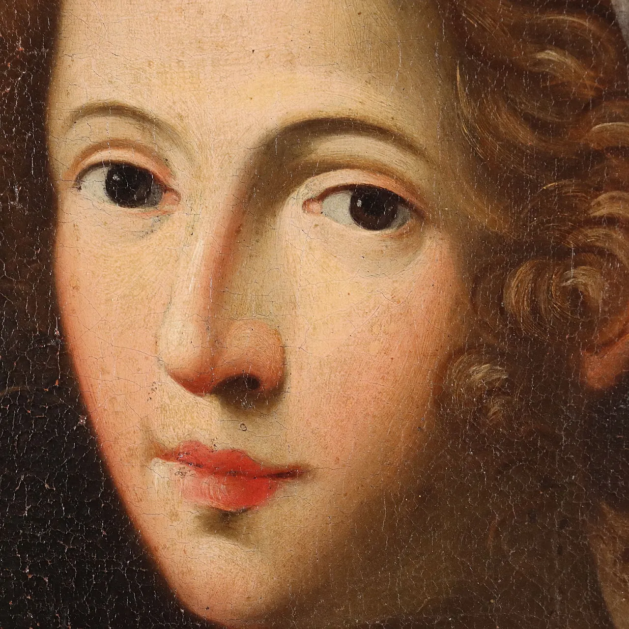 Painting of Saint Martyr, oil on canvas, 17th Century 5