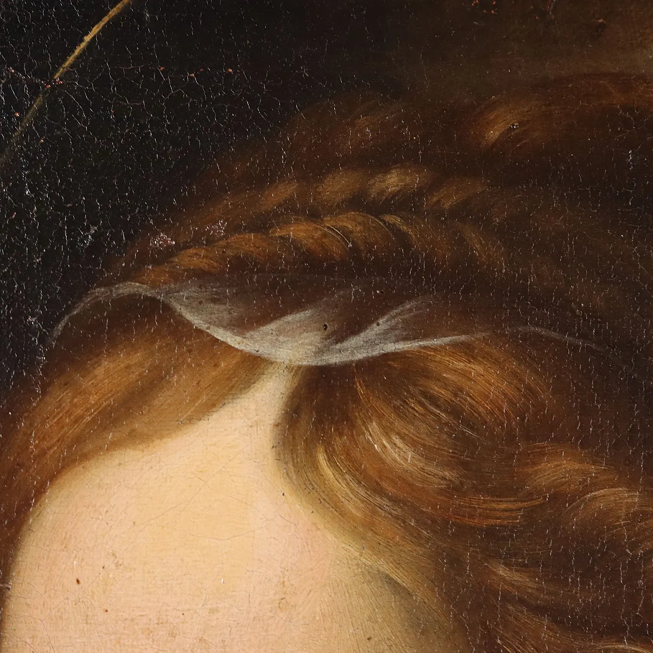 Painting of Saint Martyr, oil on canvas, 17th Century 7