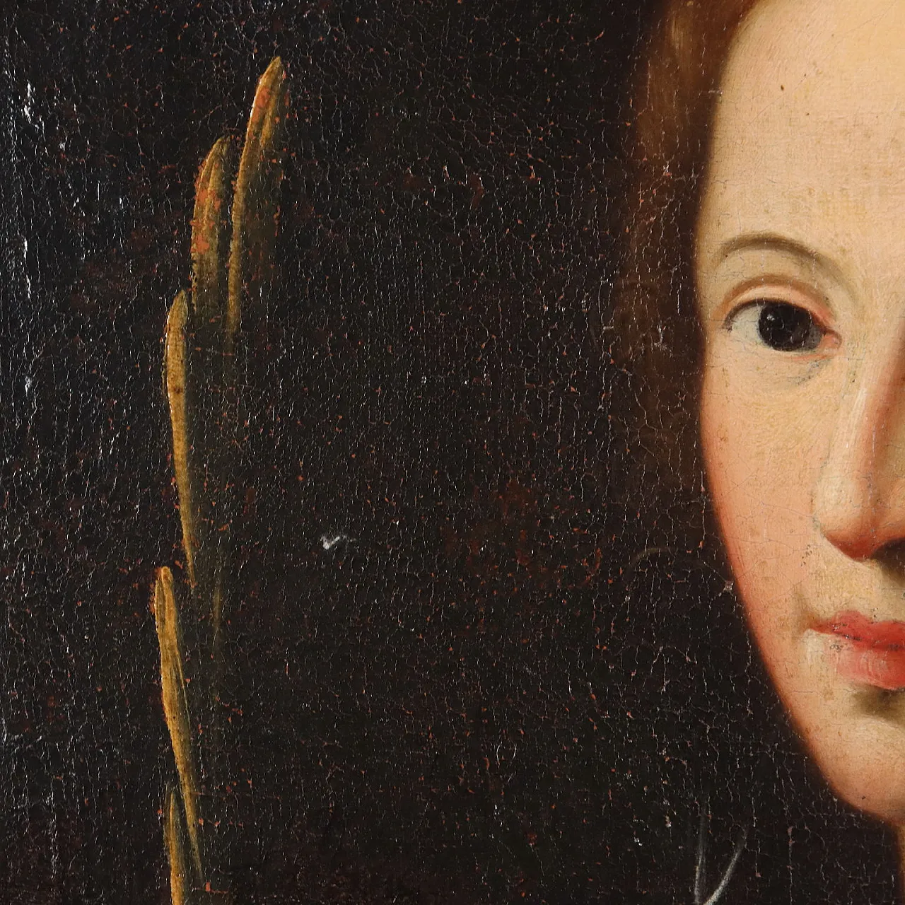 Painting of Saint Martyr, oil on canvas, 17th Century 10