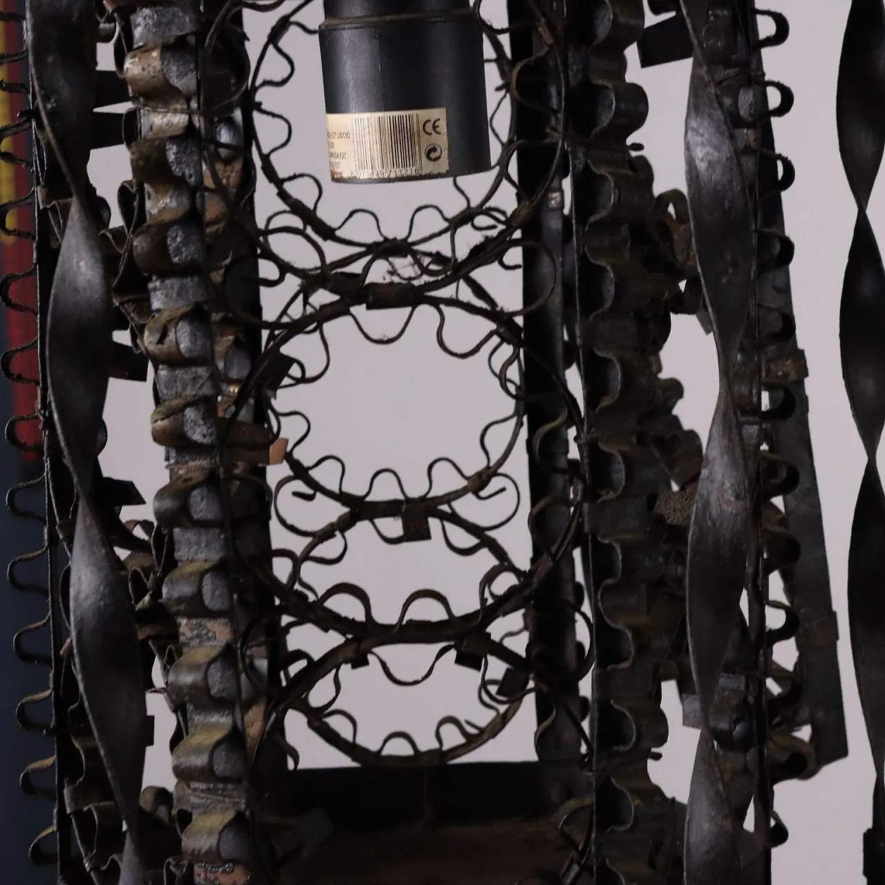 Lantern in wrought iron, 19th century 6