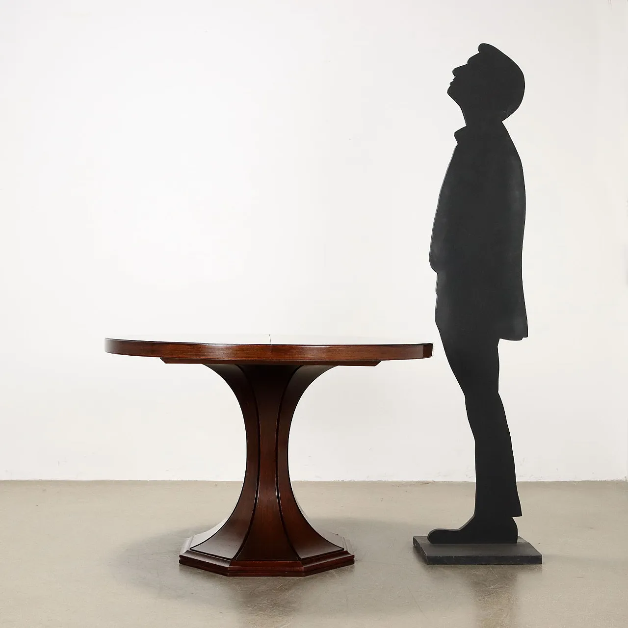 Exotic wood veneer table, 1960s 2