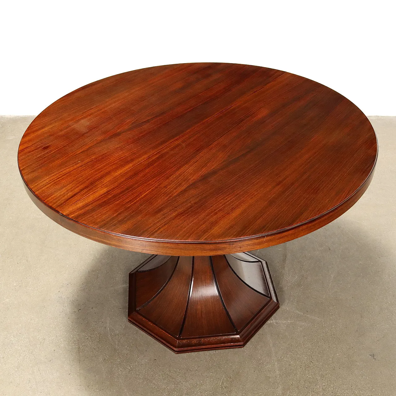 Exotic wood veneer table, 1960s 3