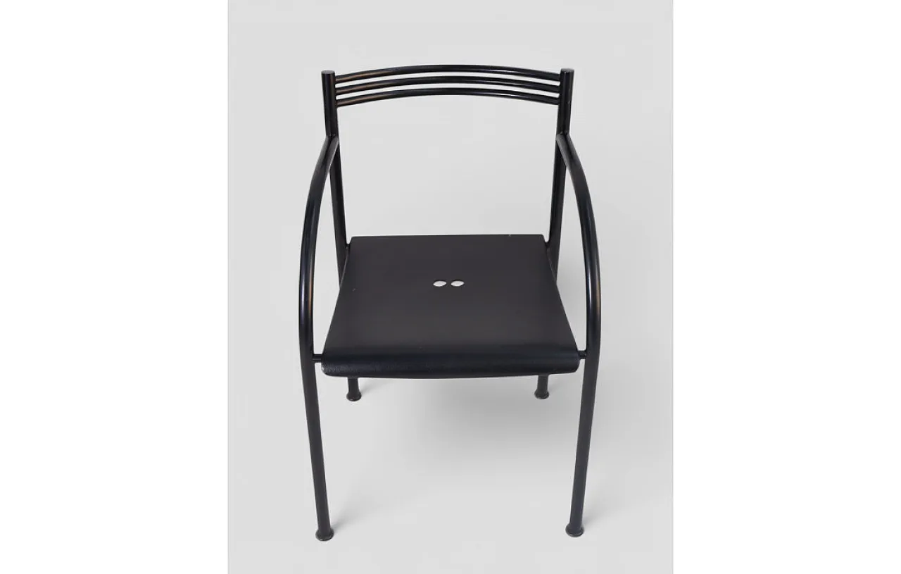 4 Poltrone Francesca di Philippe Starck per Baleri Italia, anni '80 5