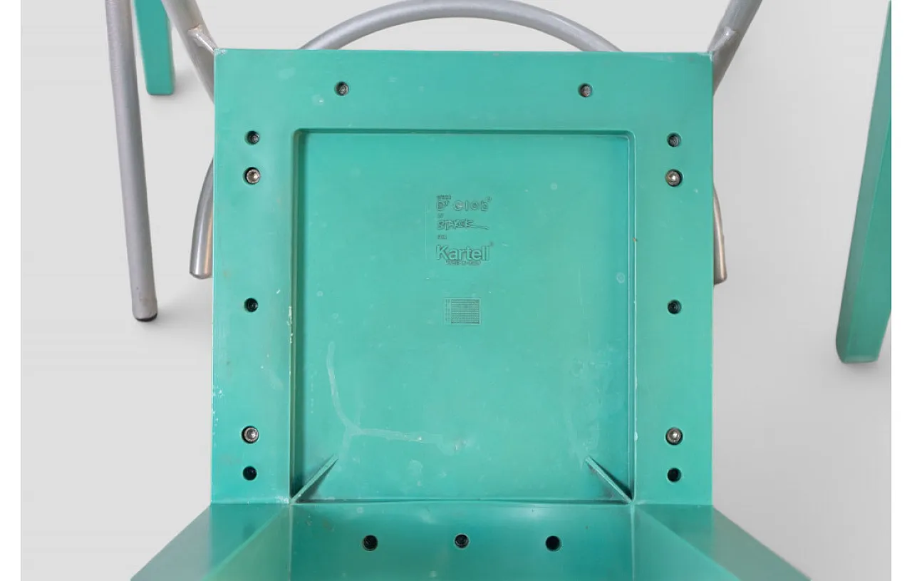 4 Dr. Glob chairs by Philippe Starck for Kartell, 1980s 8