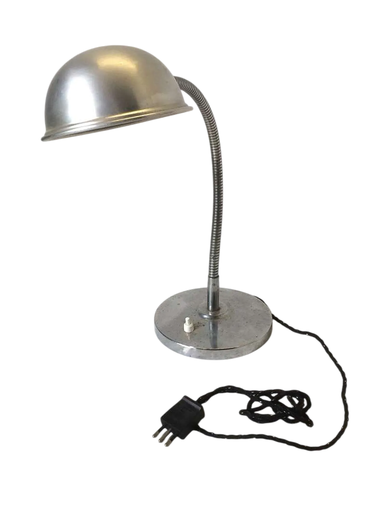 Lampada da tavolo art. 1003 Seminara in alluminio, anni '60 8