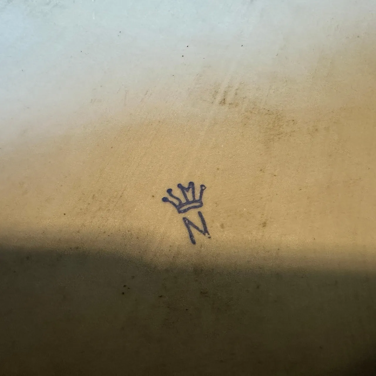 Gold and black ceramic vide poche by Capodimonte, 1980s 5