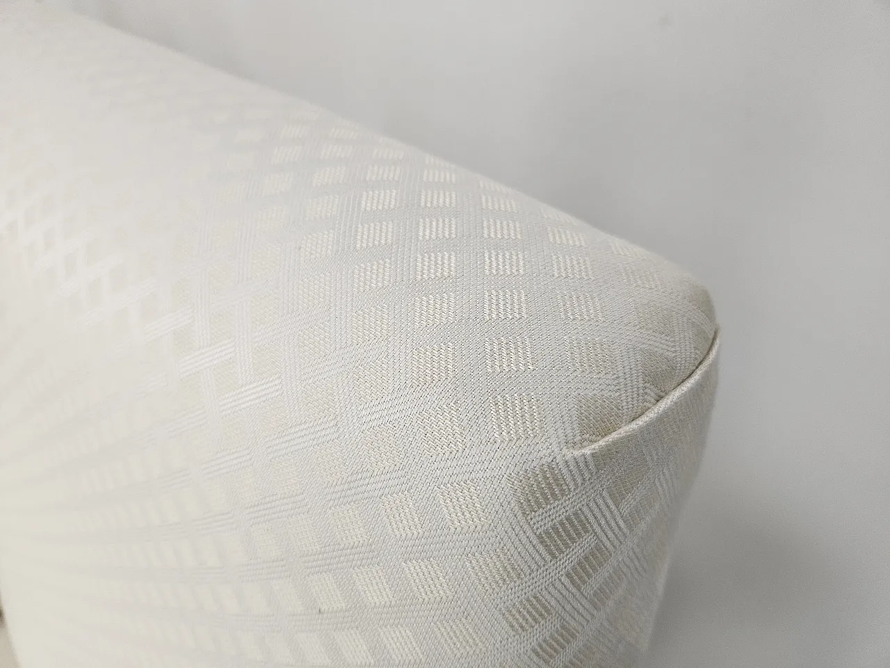 Italian Armchairs Ski Fabric Design With Iron Feet, 1950s 13