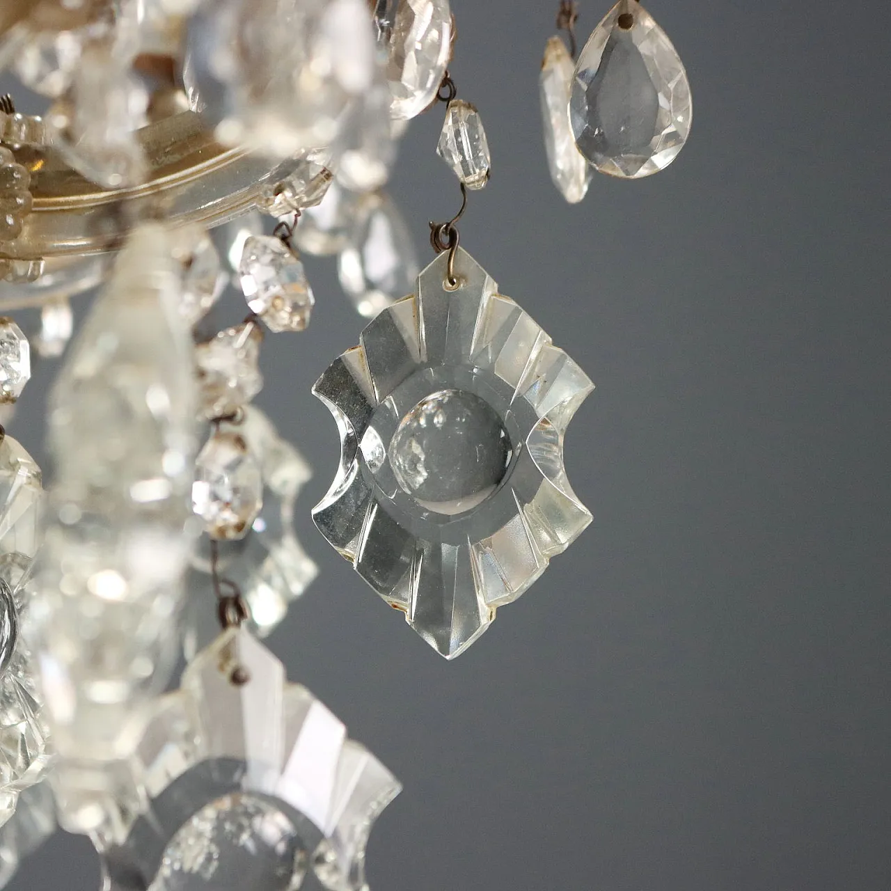 Lampadario in stile Maria Teresa, primo '900 4