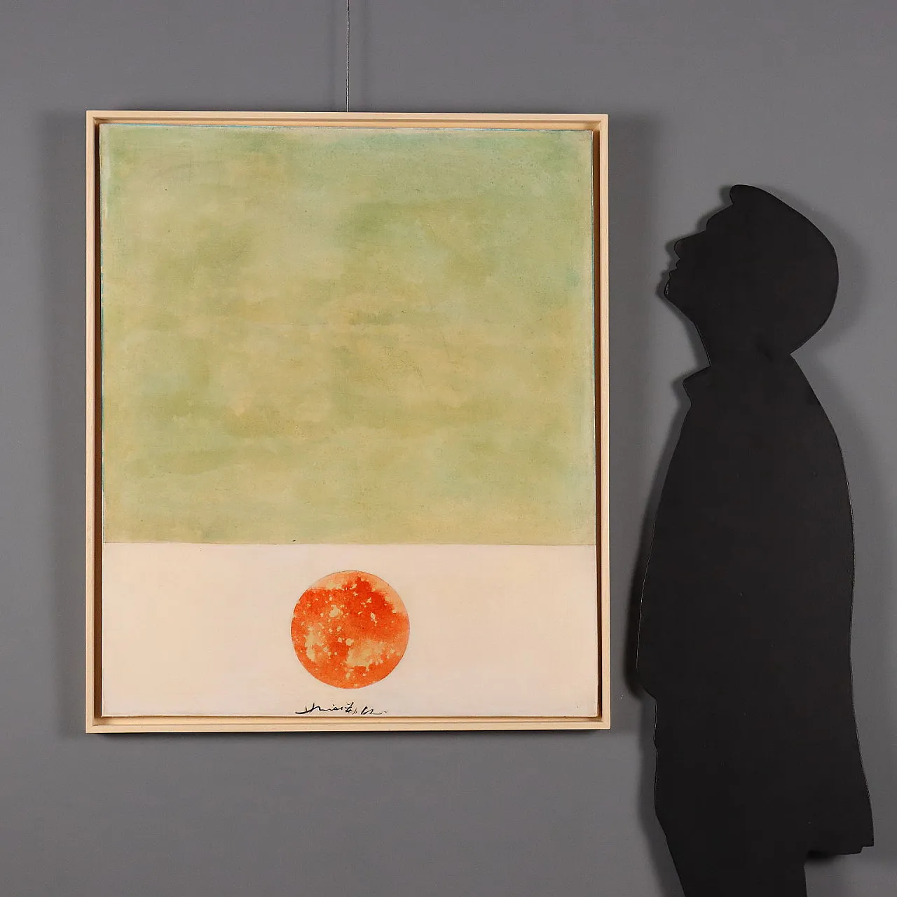 Painting by Hsiao Chin, acrylic and mixed media on canvas, 1960s 2