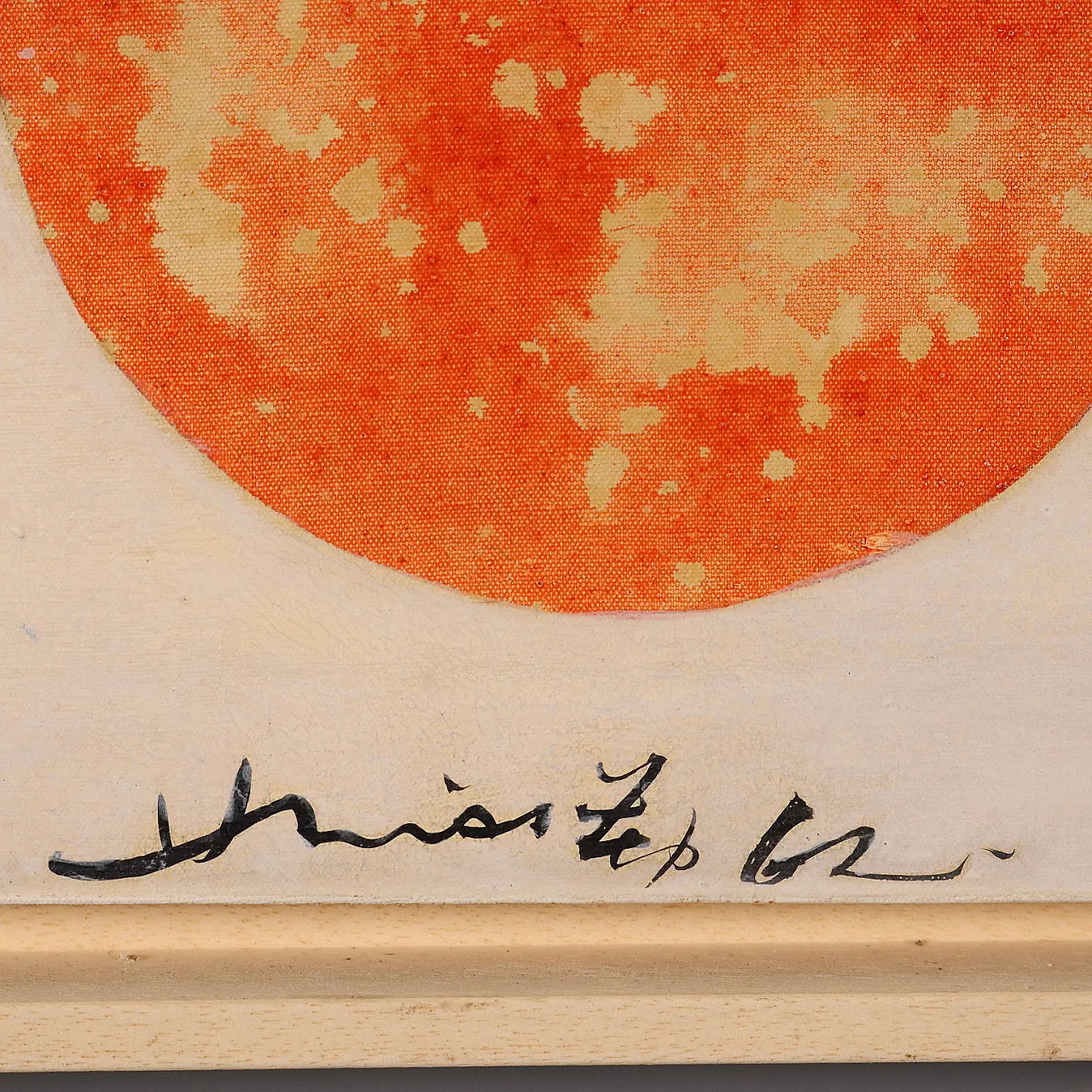 Painting by Hsiao Chin, acrylic and mixed media on canvas, 1960s 6