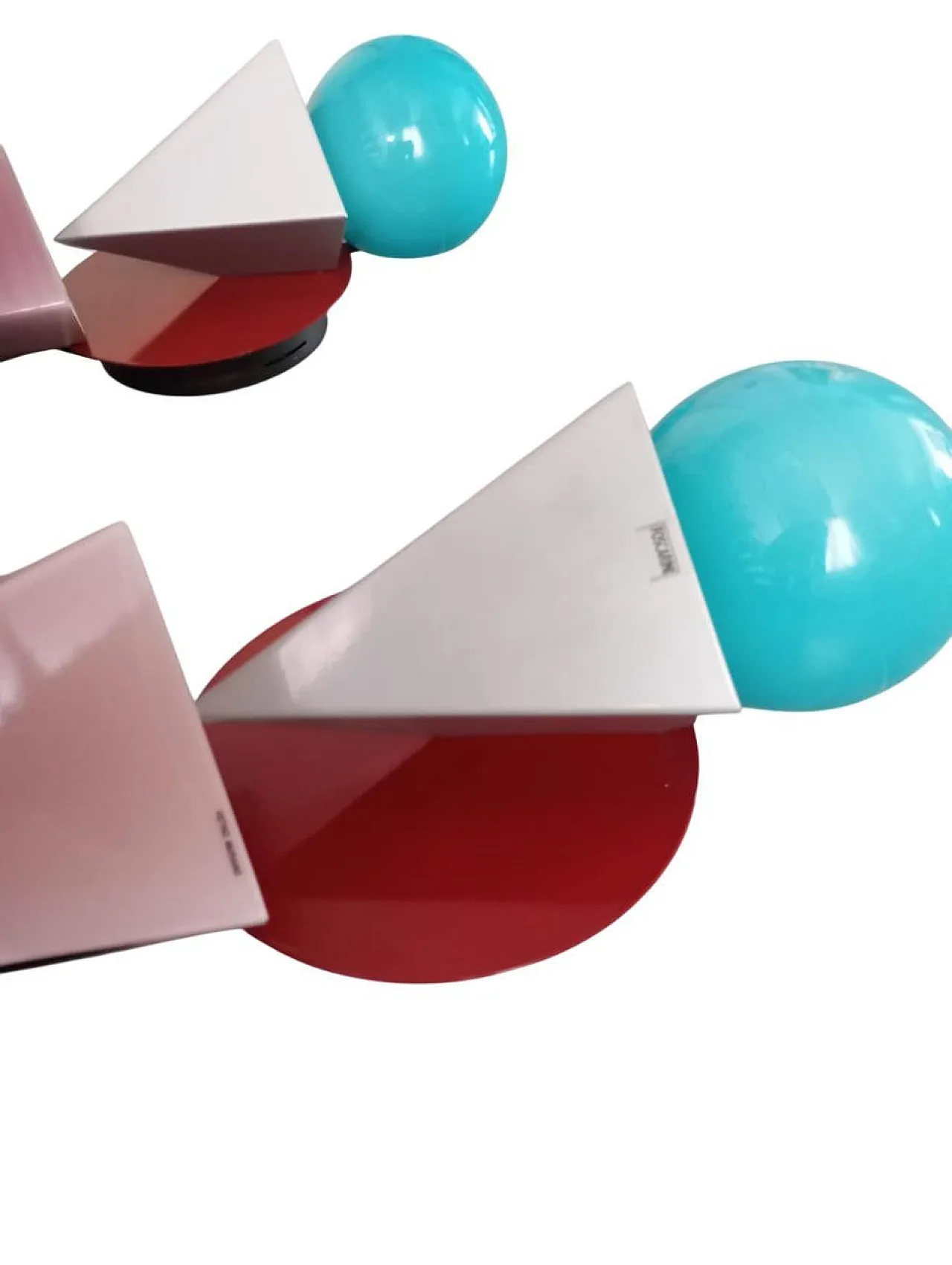 Coppia di appliques di Adam T.Tihani e J.Mancini per Foscarini,anni 80 3