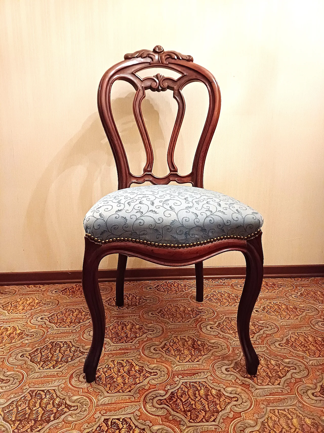 Sedia In Noce, Stile Luigi Filippo, '800 2