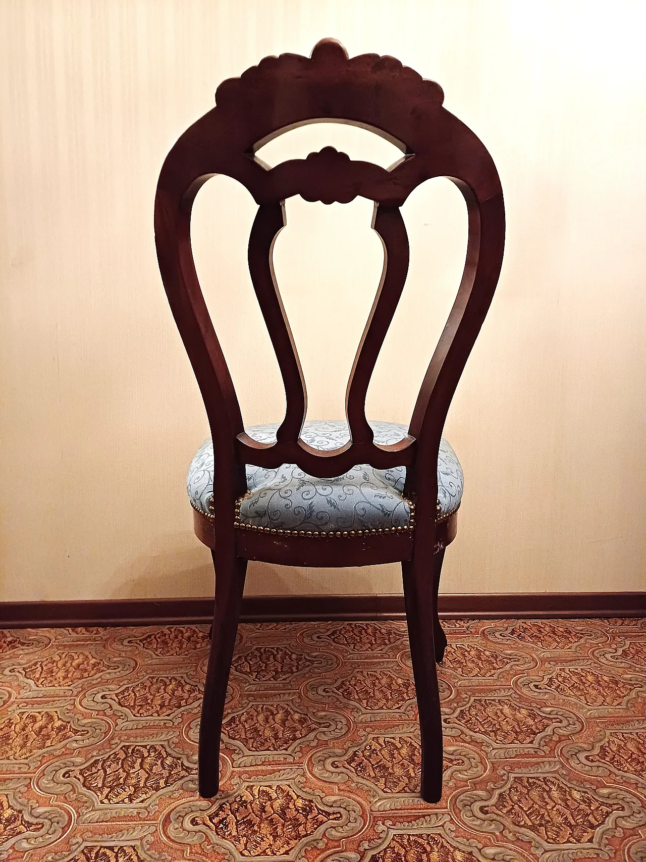 Sedia In Noce, Stile Luigi Filippo, '800 5