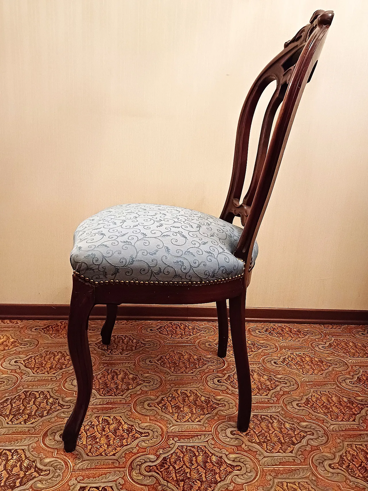 Sedia In Noce, Stile Luigi Filippo, '800 6