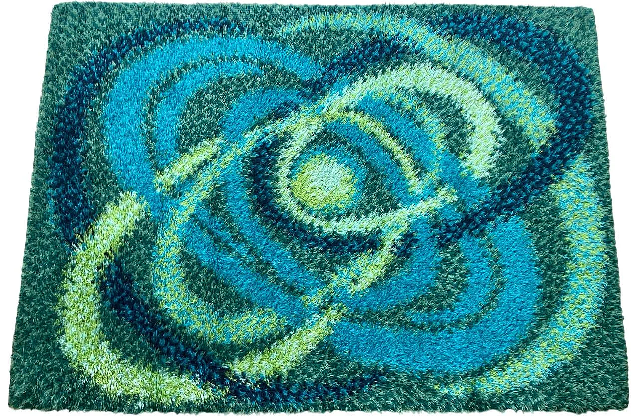 European rug in wool, 1970s 3