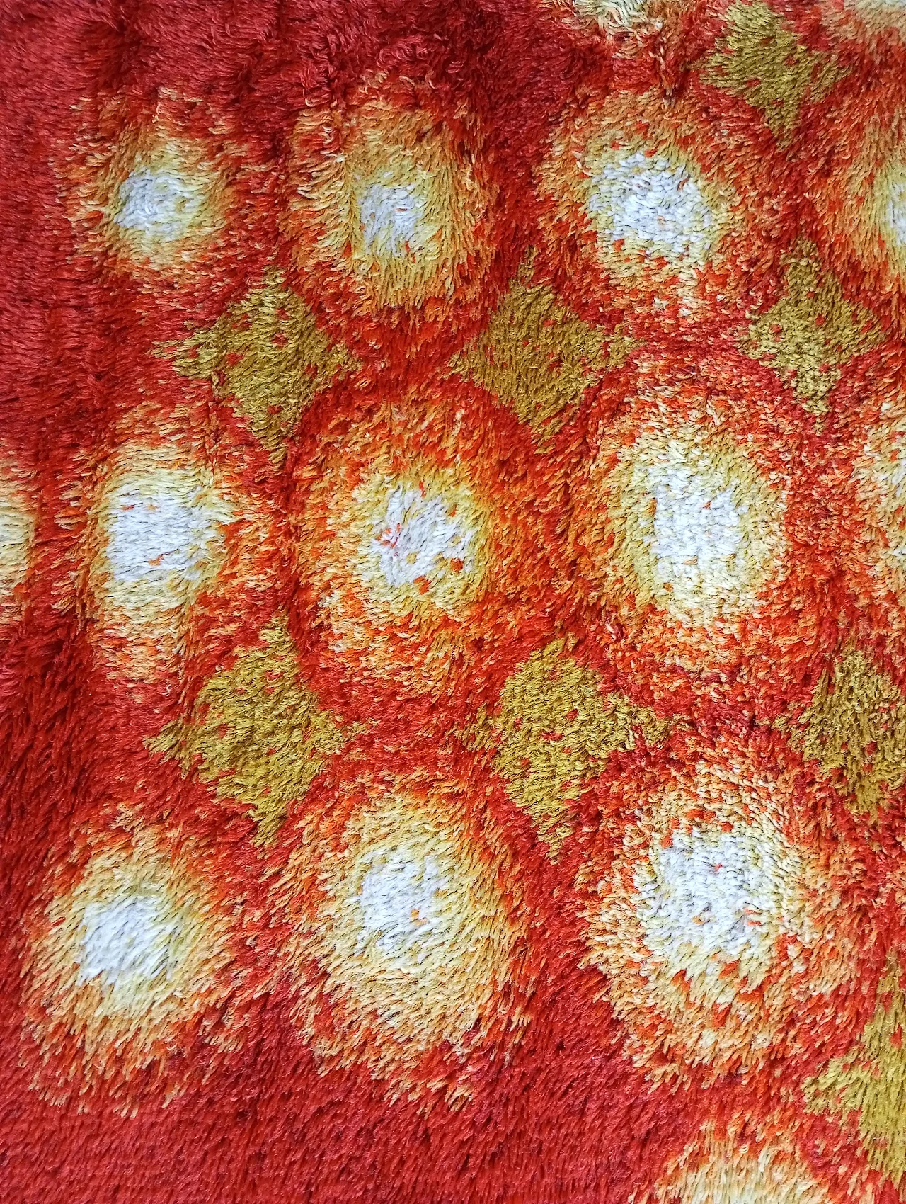 Ege Taepper Rya carpet, Denmark, 1970s 6