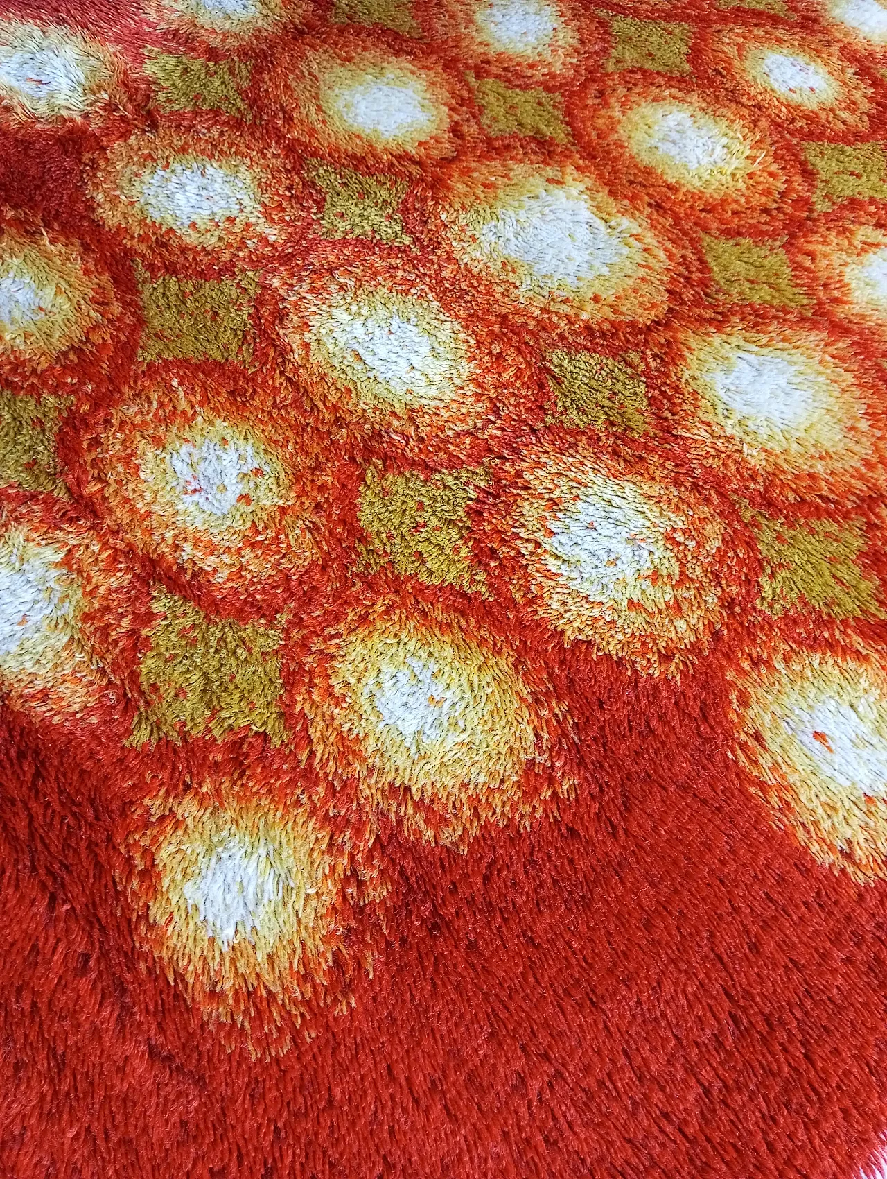 Ege Taepper Rya carpet, Denmark, 1970s 7