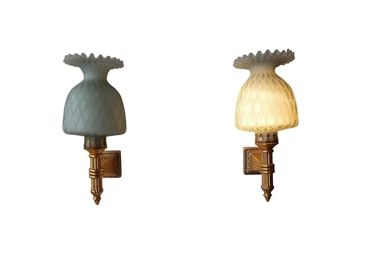 Pair wall lights, 1970s 16