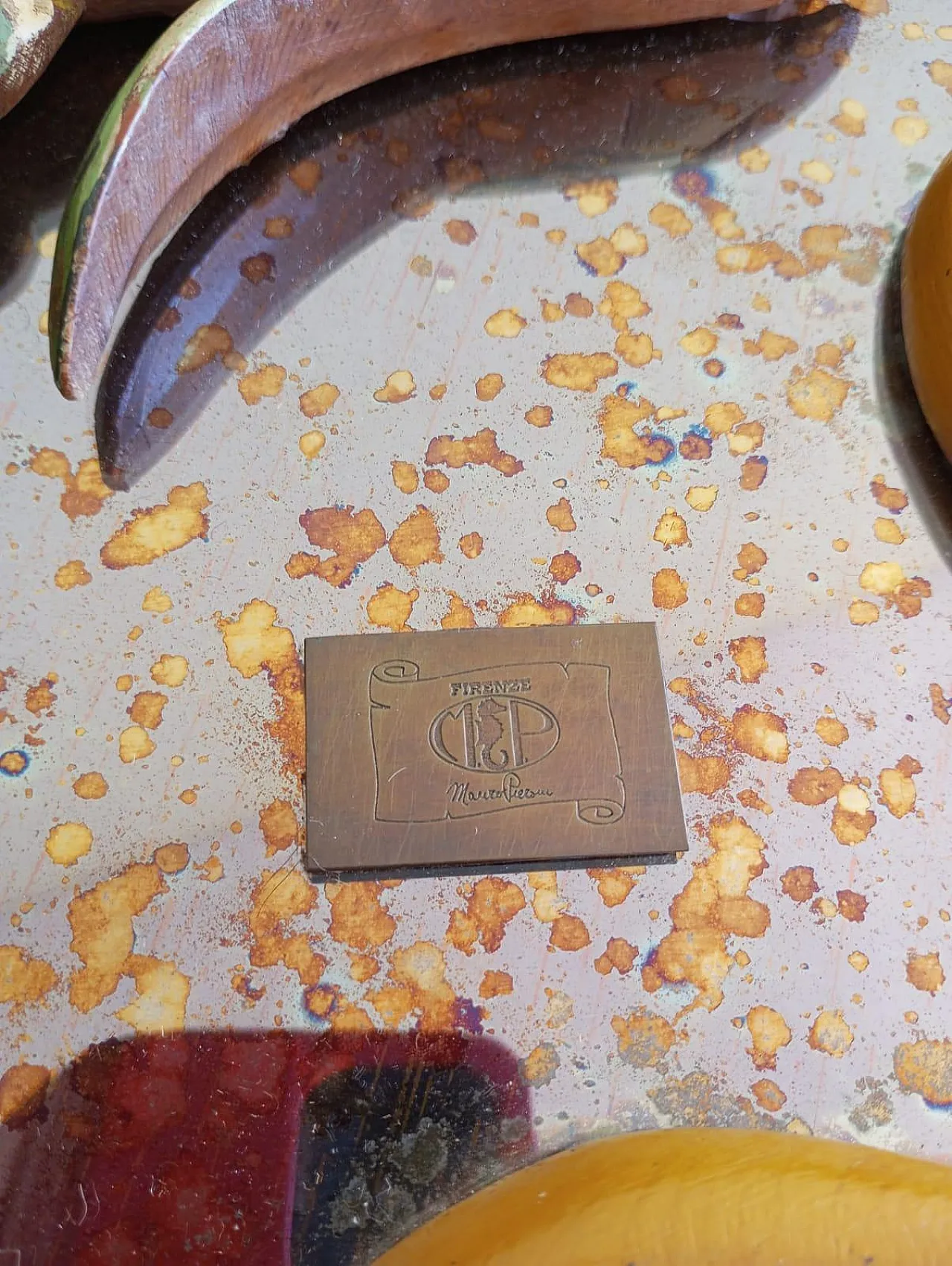 Mirror-sculpture with fish by Mauro Pieroni, Florence, 1970s 3