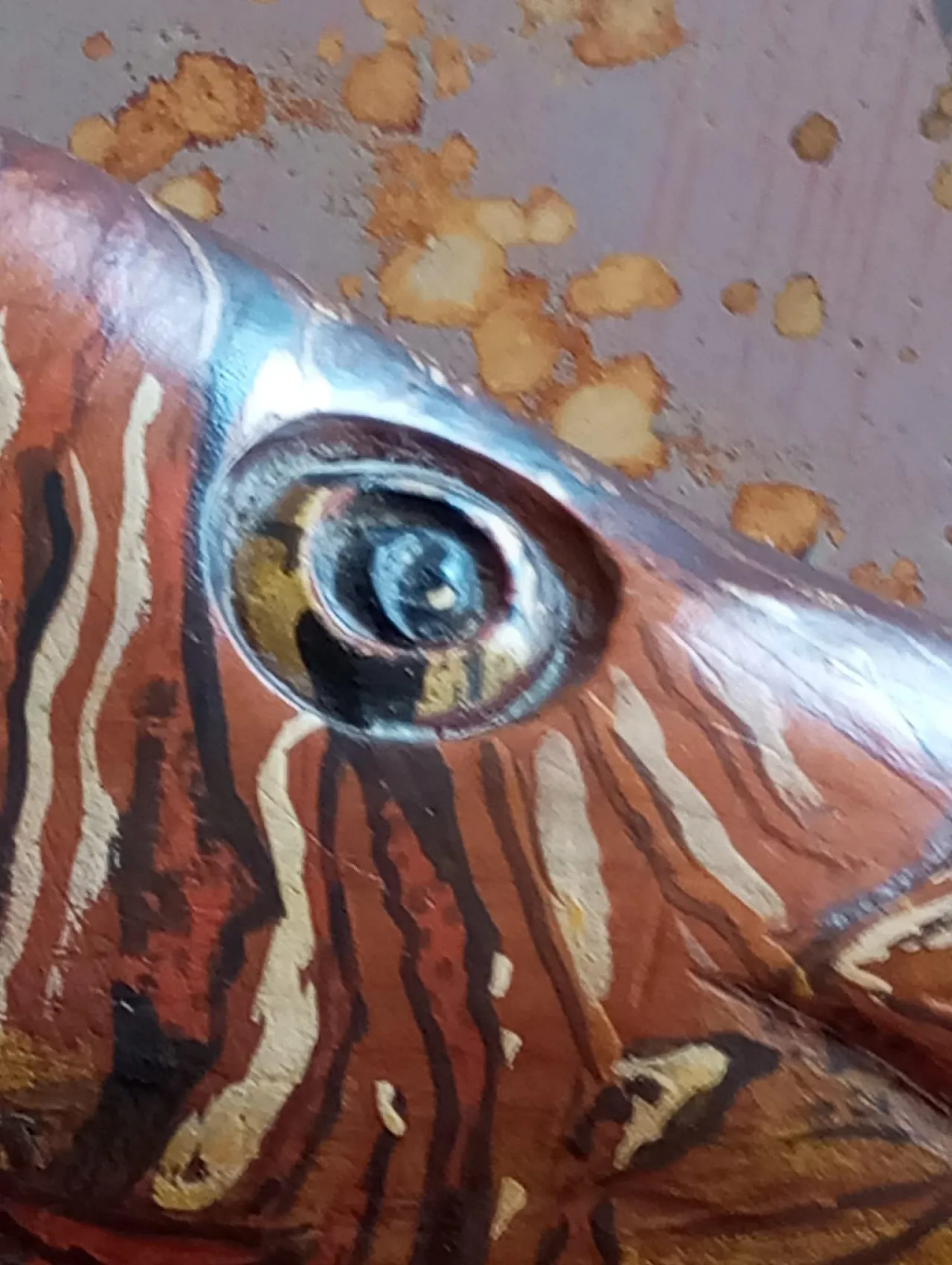 Mirror-sculpture with fish by Mauro Pieroni, Florence, 1970s 6