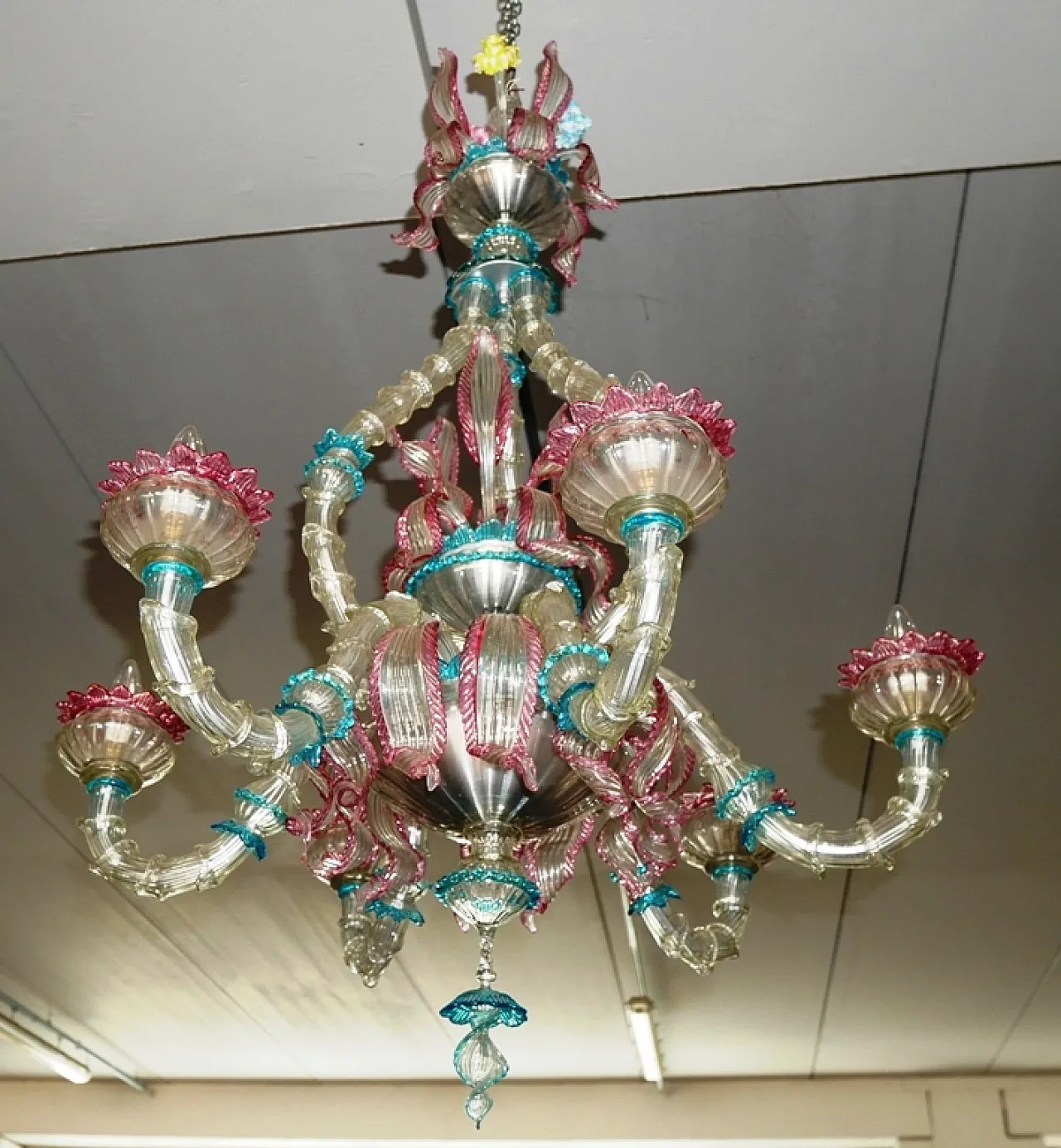Lampadario di Murano Cà Rezzonico, '900 3