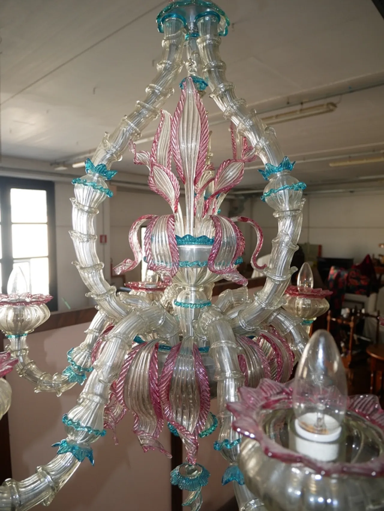 Lampadario di Murano Cà Rezzonico, '900 4