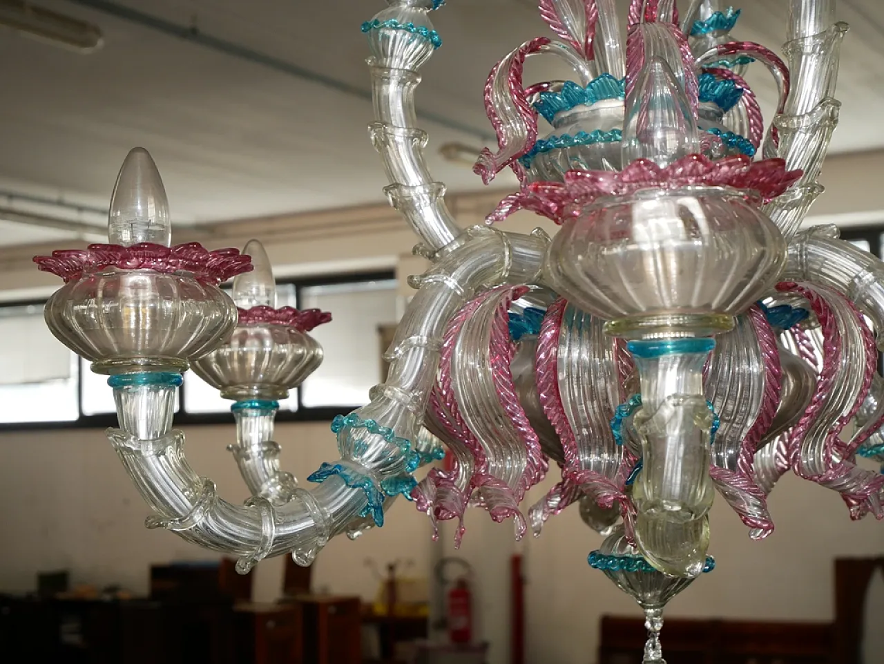 Lampadario di Murano Cà Rezzonico, '900 5