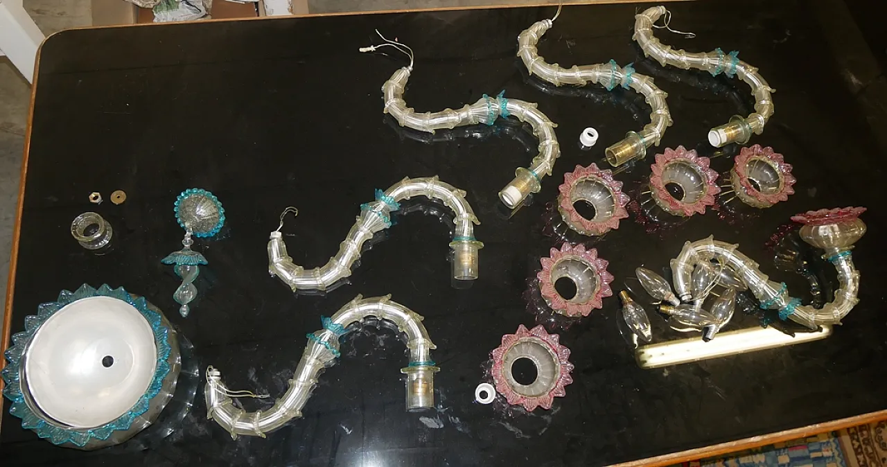 Lampadario di Murano Cà Rezzonico, '900 9