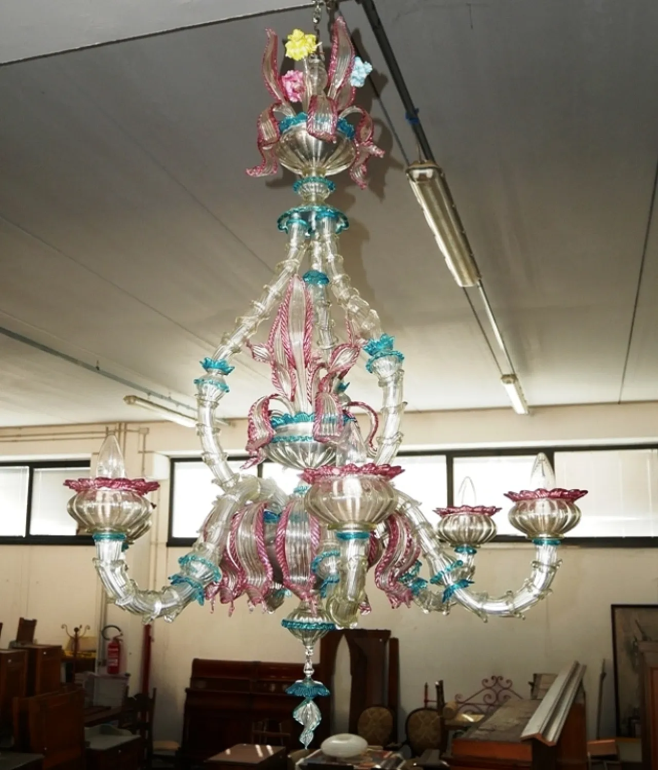 Lampadario di Murano Cà Rezzonico, '900 12