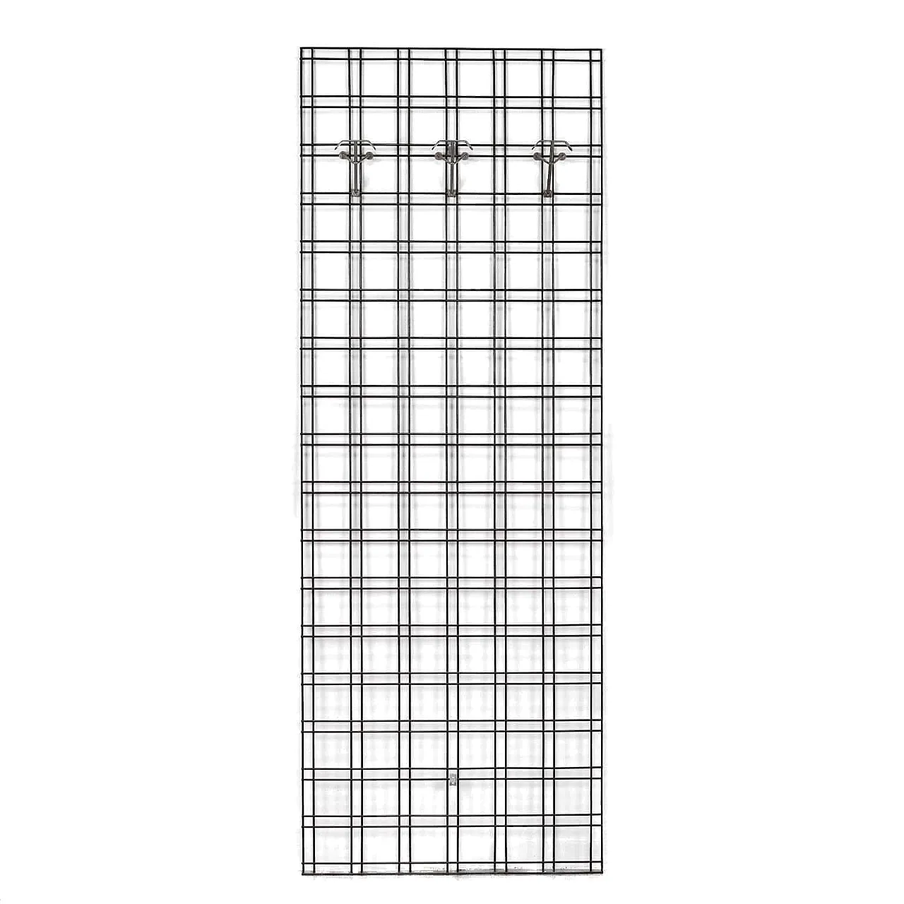 Coat stand in metal and brass, 1960s 1