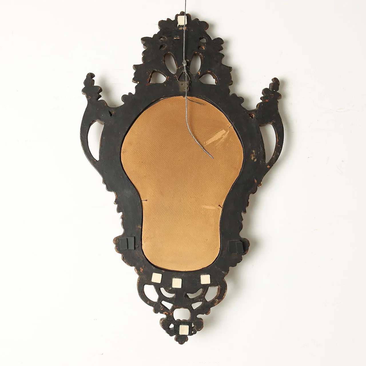 Rococo-style mirror with gilded decoration, 20th century 6