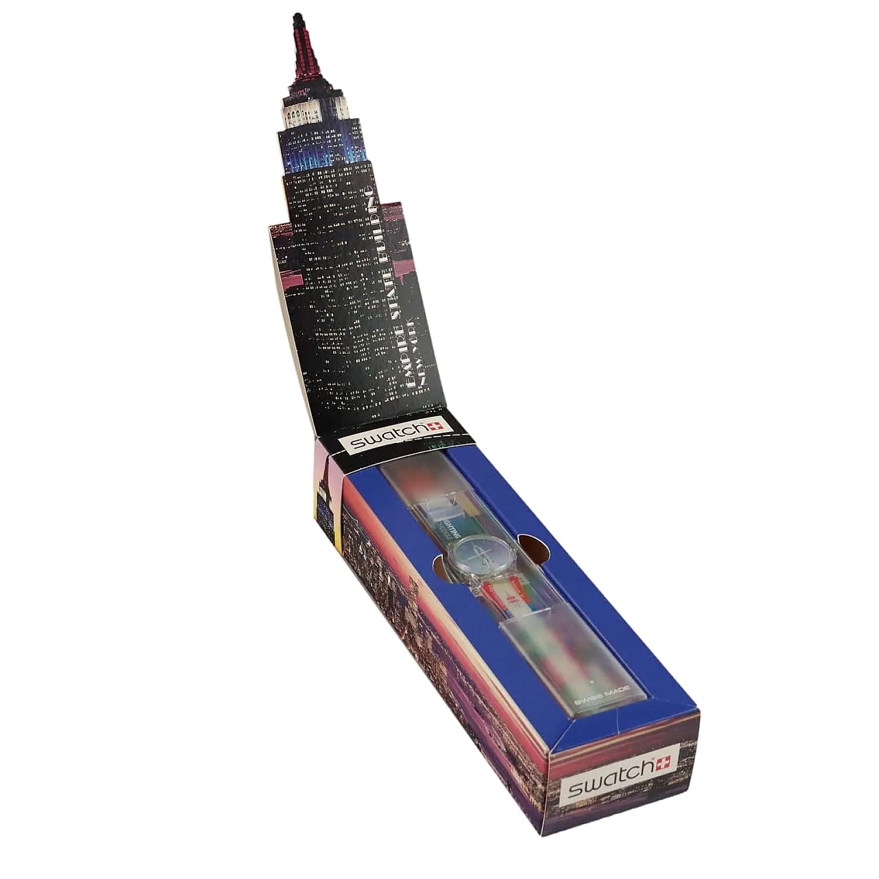 Swatch Time to Know Empire State Building GK 309, anni '90 1