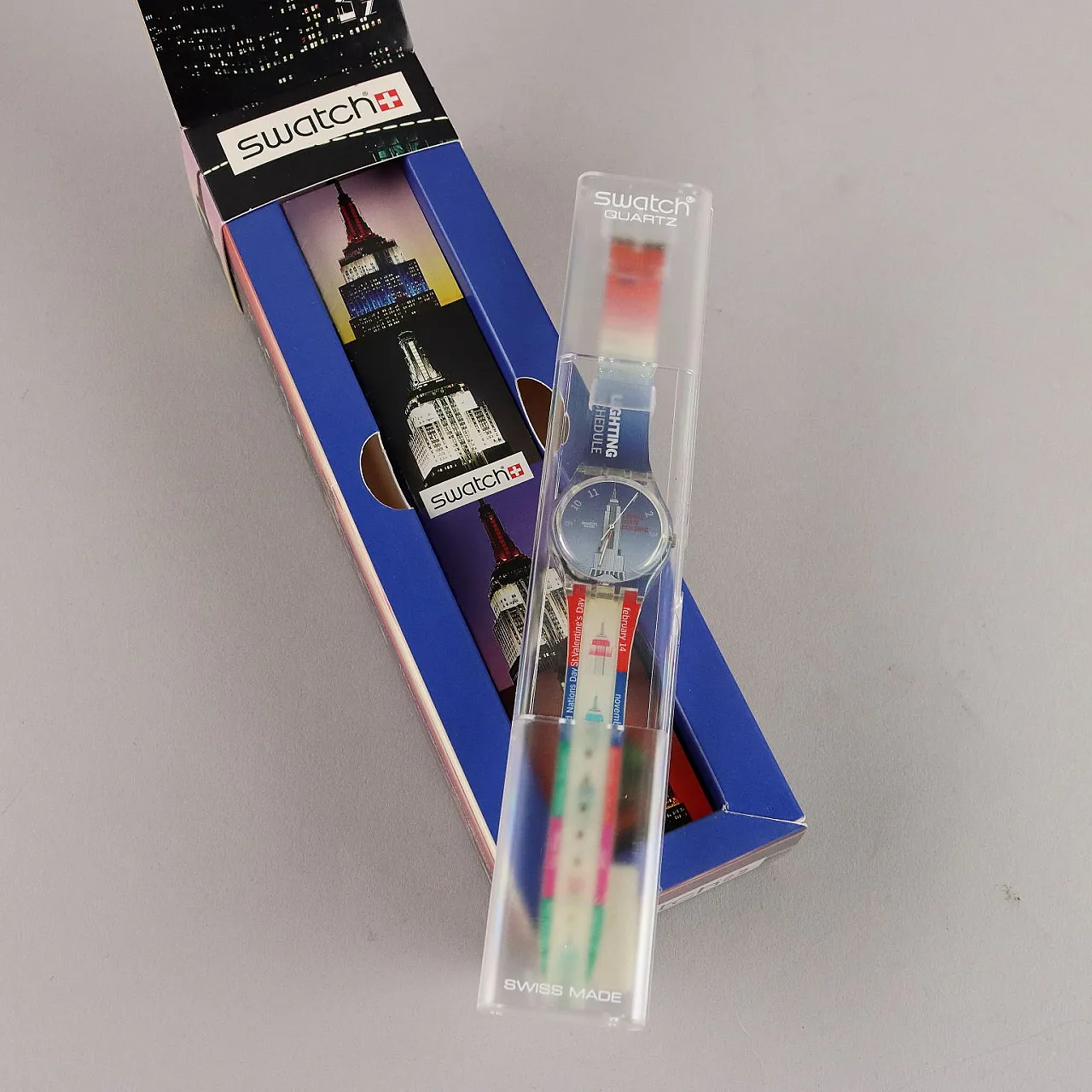 Swatch Time to Know Empire State Building GK 309, anni '90 2