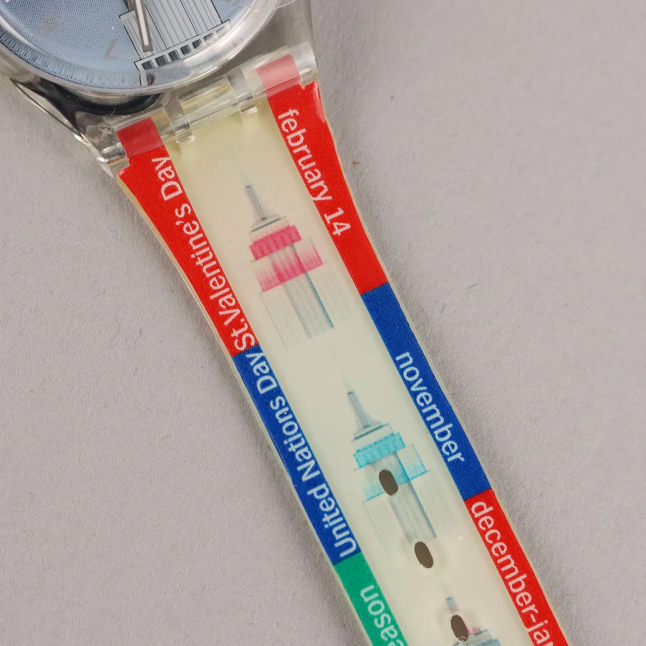 Swatch Time to Know Empire State Building GK 309, anni '90 5
