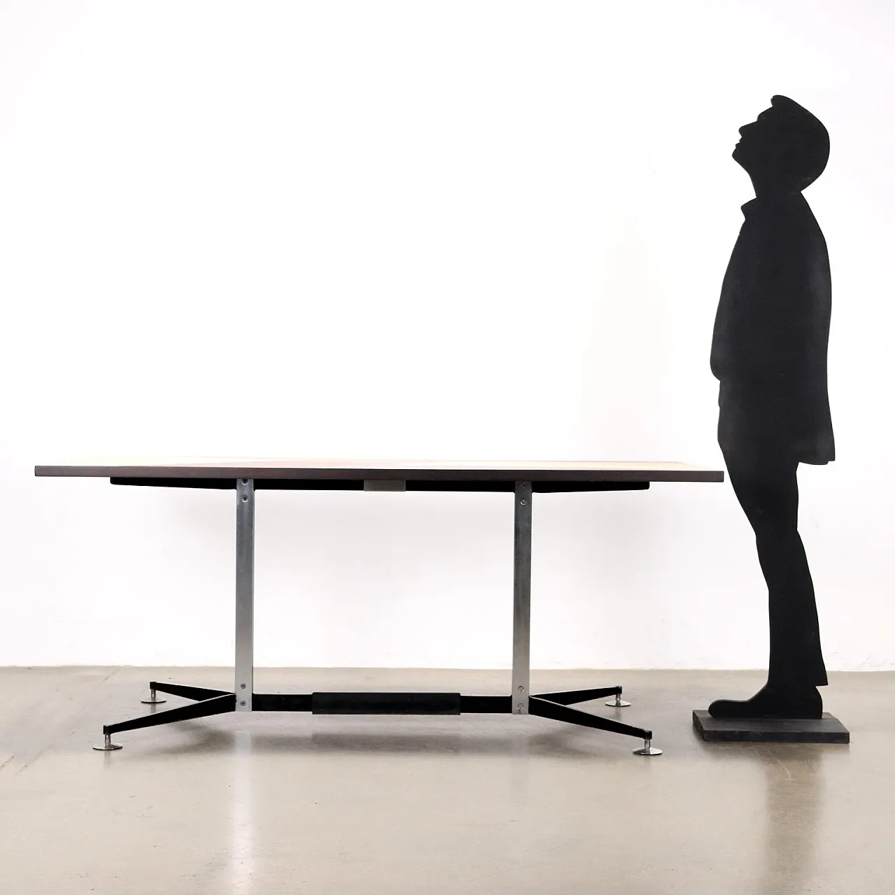 Prisma Collection table in various woods, 1960s 2