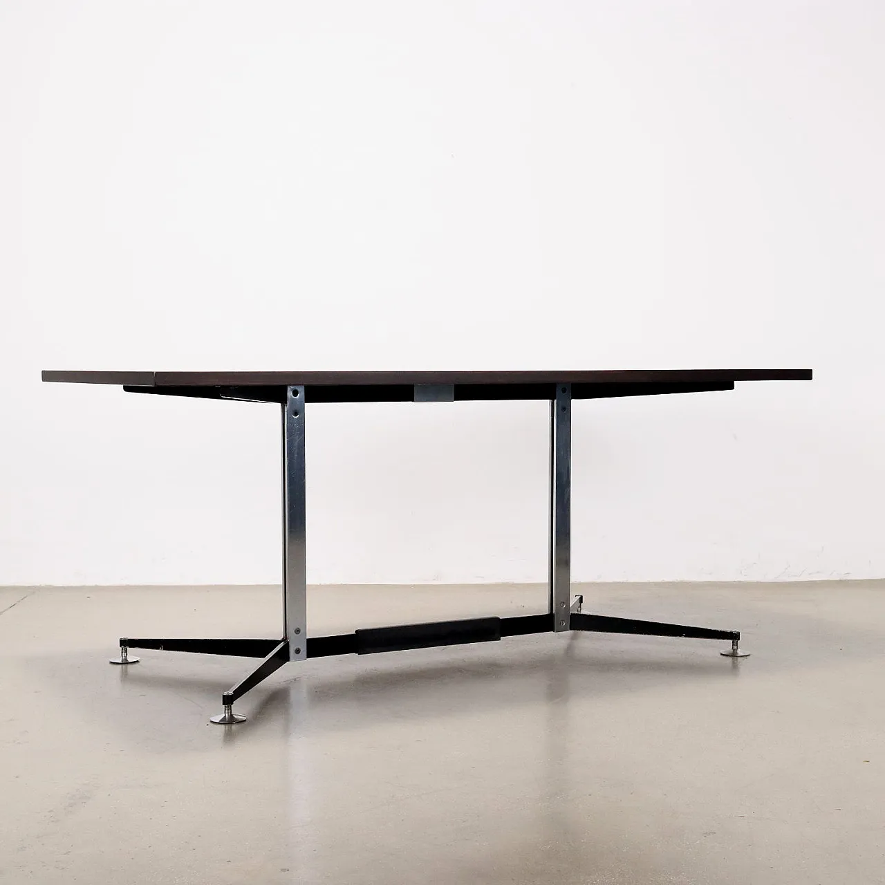 Prisma Collection table in various woods, 1960s 6