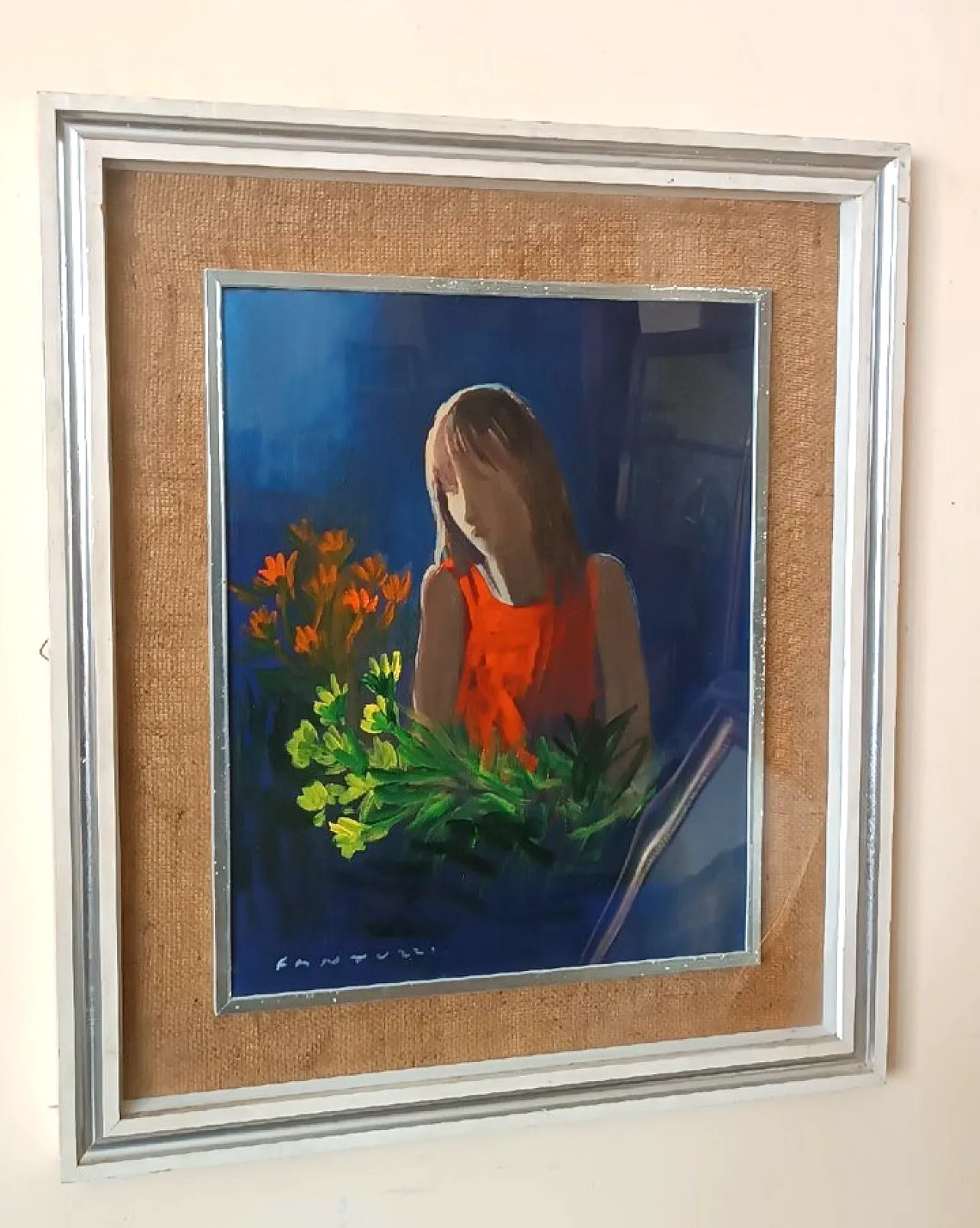 Dipinto olio su tela di Eliano Fantuzzi, '900 1