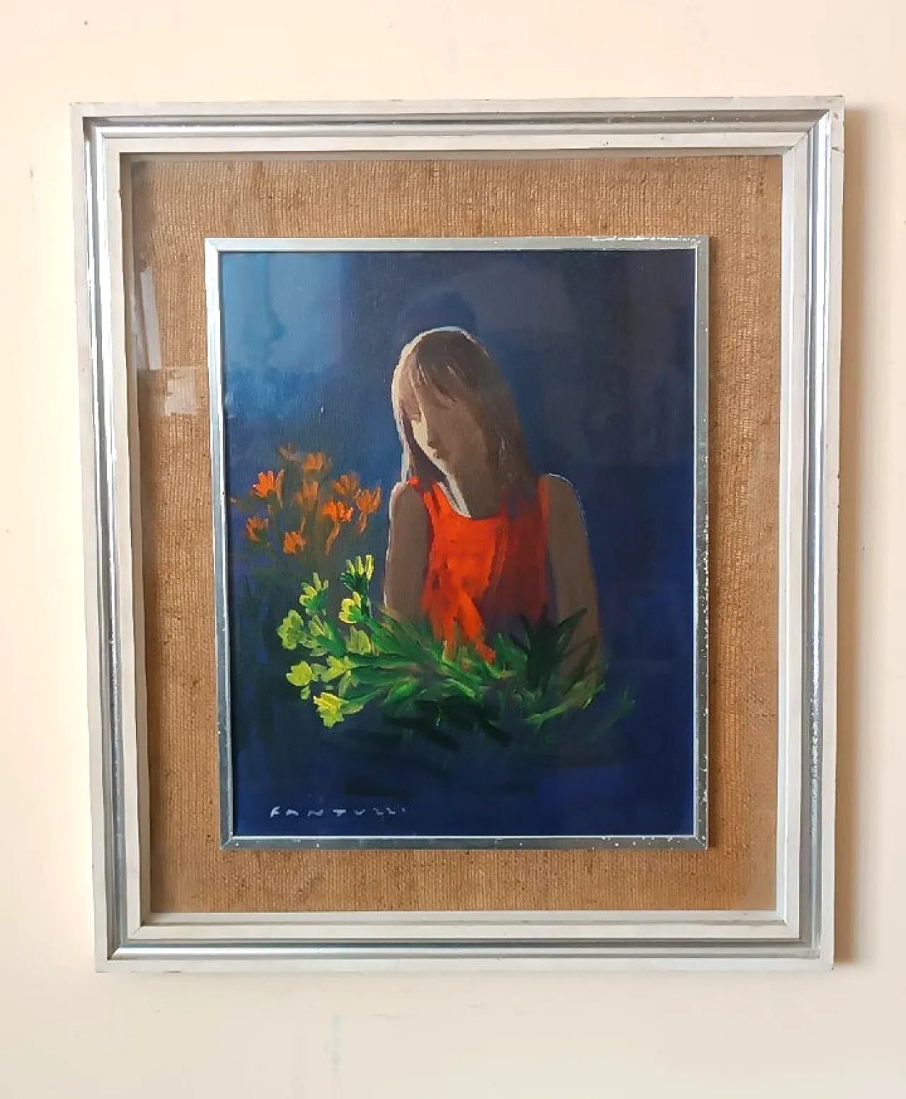 Dipinto olio su tela di Eliano Fantuzzi, '900 2