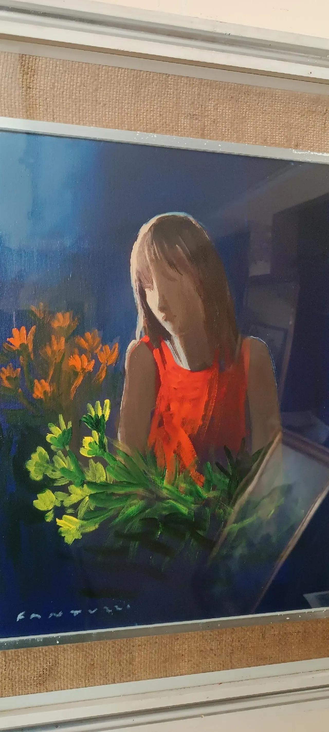 Dipinto olio su tela di Eliano Fantuzzi, '900 4