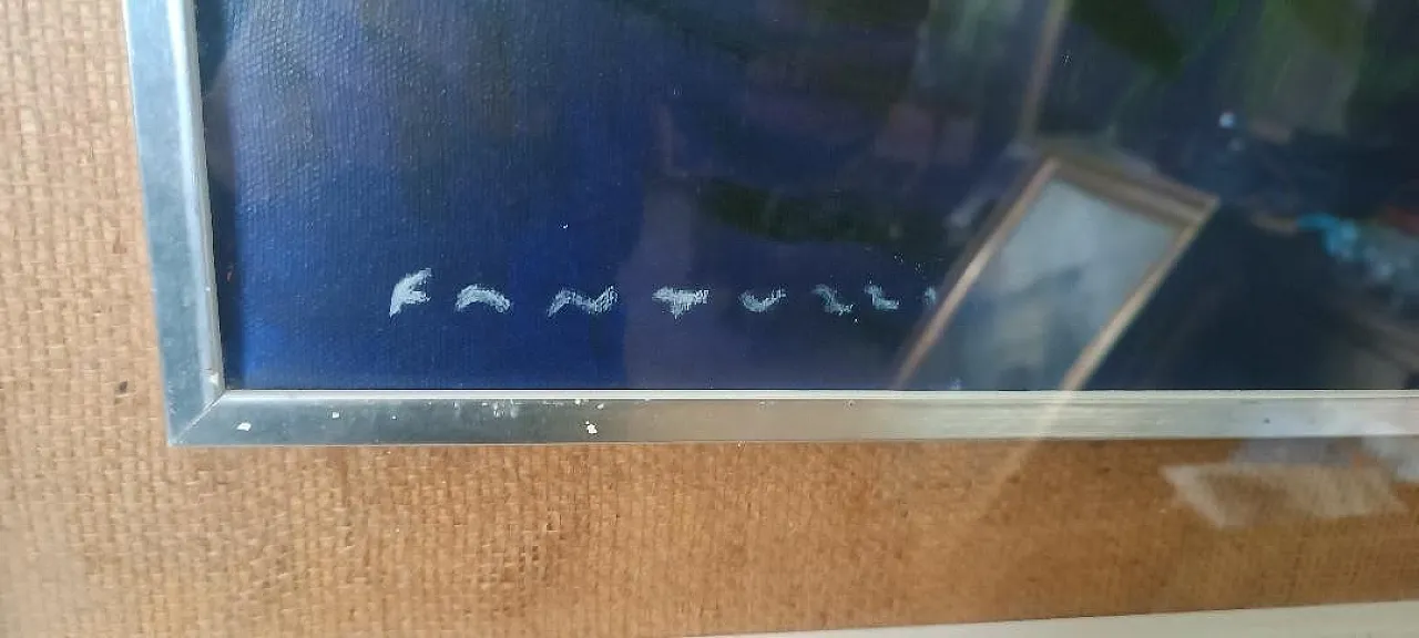 Dipinto olio su tela di Eliano Fantuzzi, '900 6