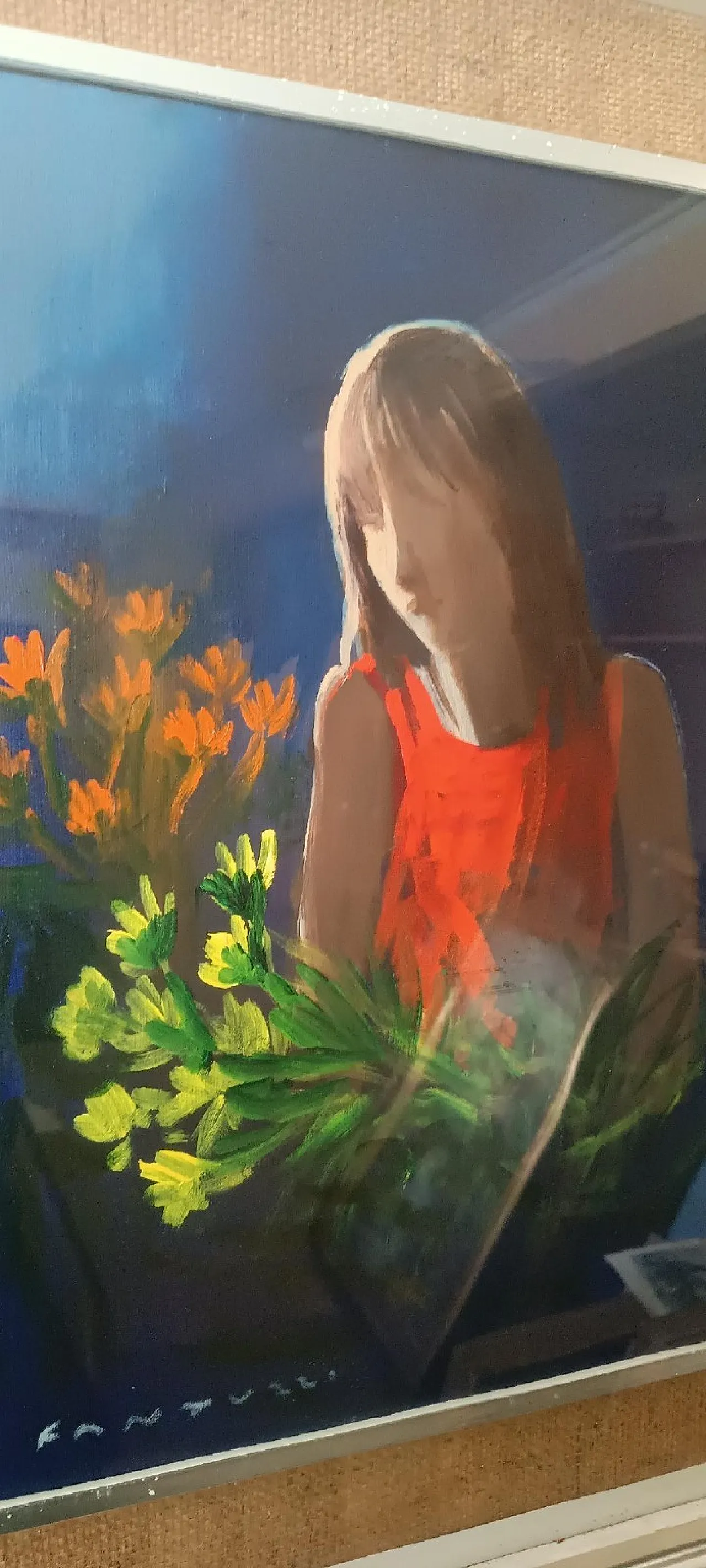 Dipinto olio su tela di Eliano Fantuzzi, '900 7