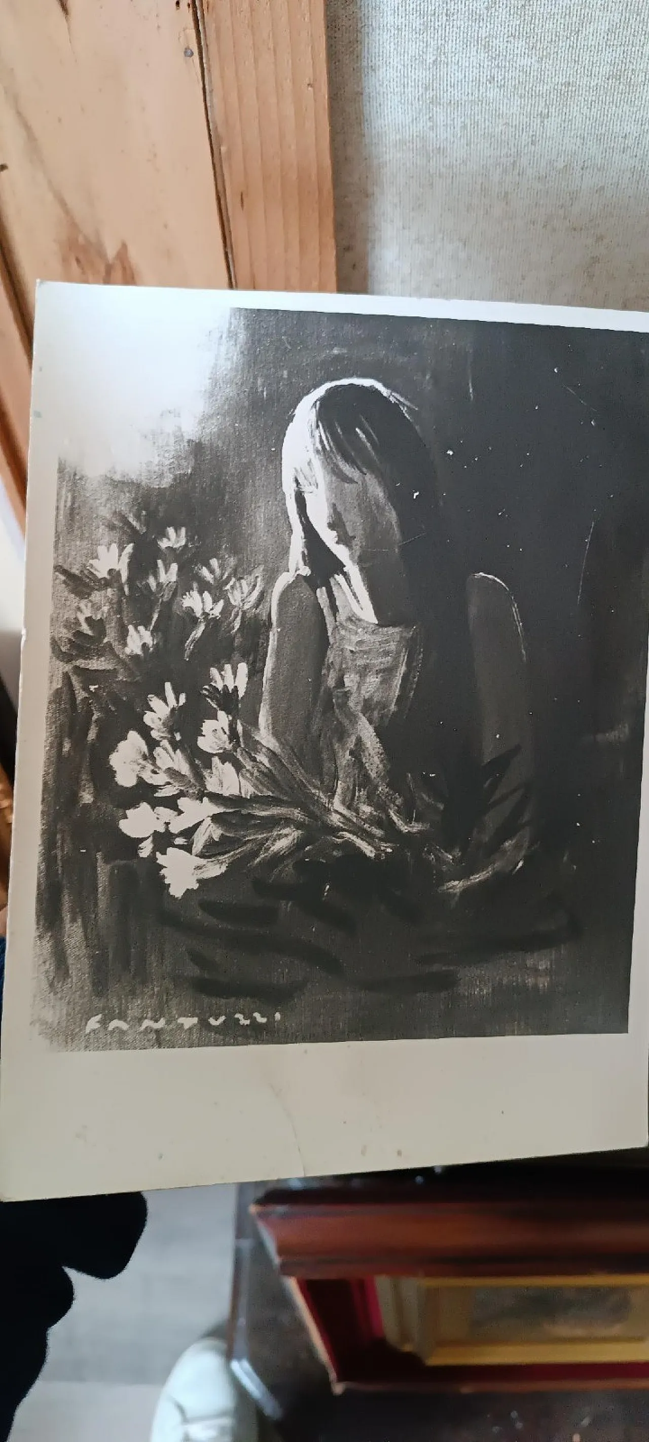 Dipinto olio su tela di Eliano Fantuzzi, '900 12