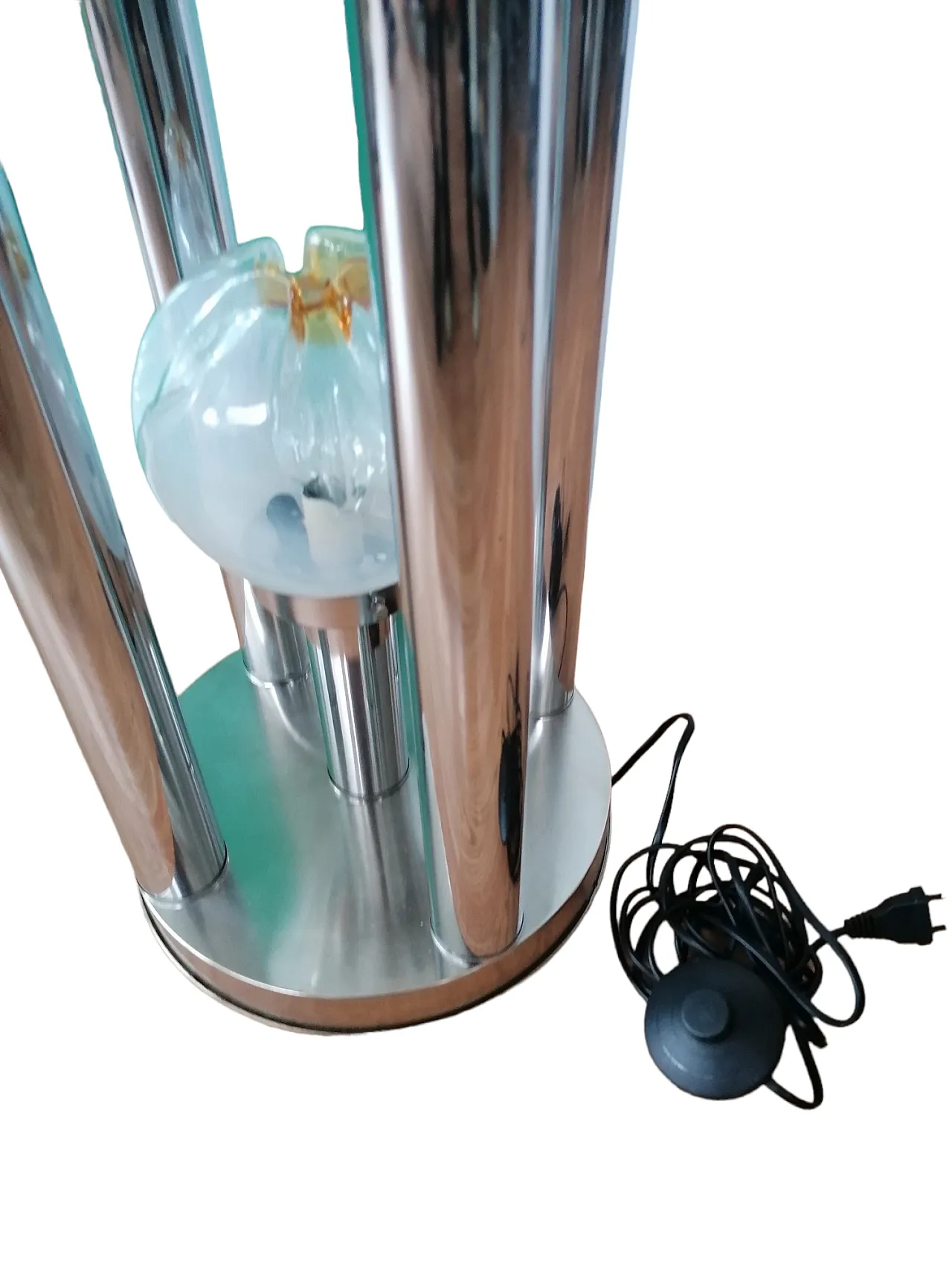 Lampada Murano 5 punti Luce di Toni Zuccheri per Veart, anni '60 4