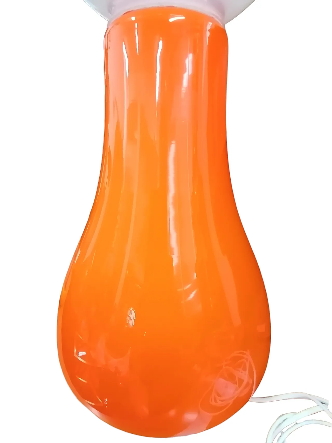 Lampada da terra Birillo con doppia illuminazione, anni '70 1