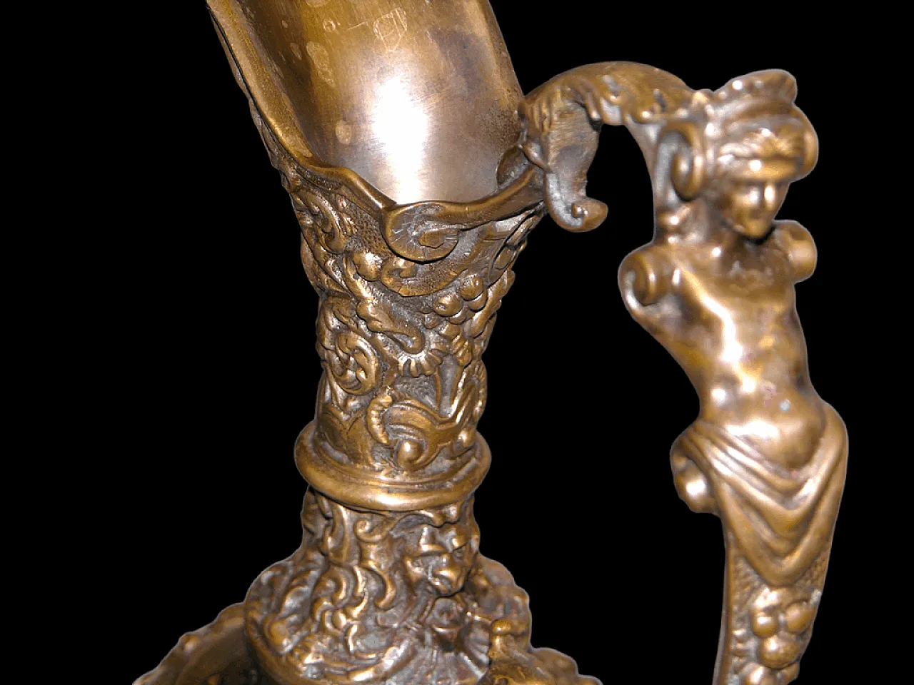 4 sets of bronze jugs and basins by Colleoni di Bergamo, 1930s 4