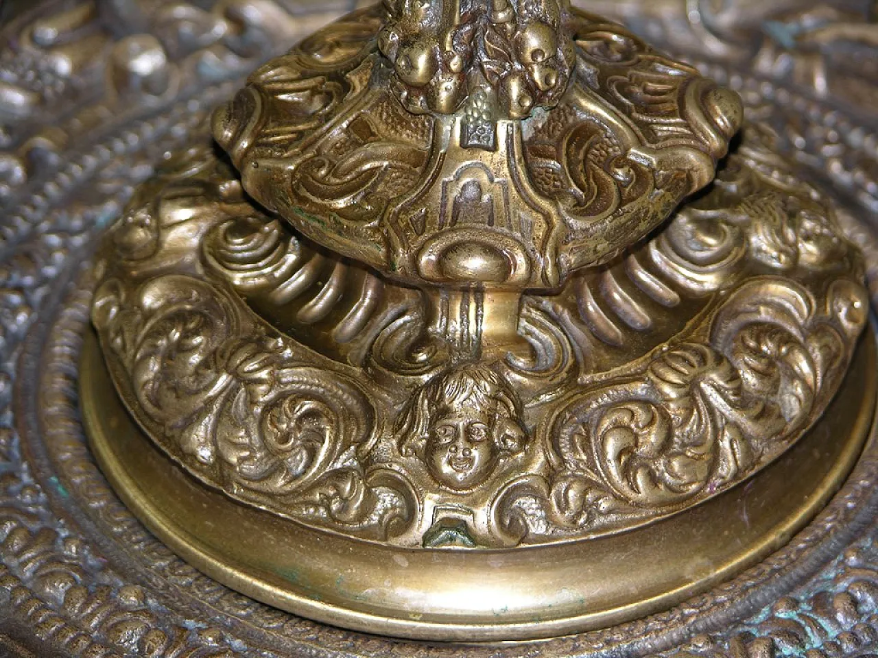 4 sets of bronze jugs and basins by Colleoni di Bergamo, 1930s 7