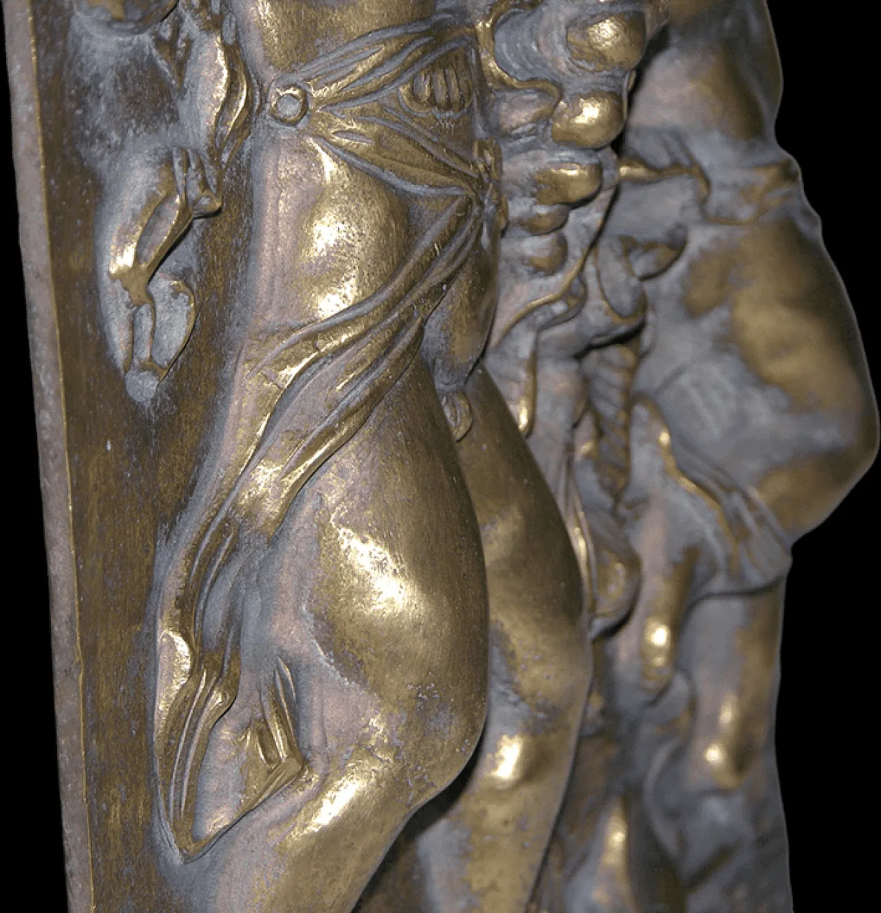 Formella con Amorini Danzanti in bronzo sbalzato , '700 11